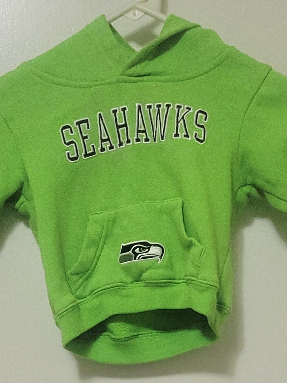 NFL Kids Seahawks Lime Green Hoodie Sweatshirt